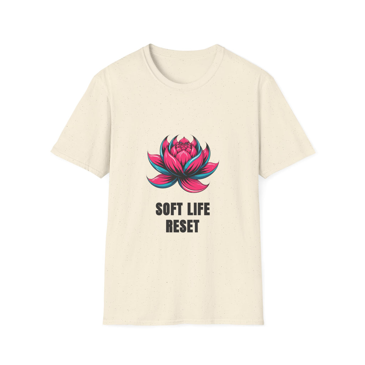 Lotus Graphic T-Shirt — 'Soft Life Reset' Relaxed Tee - Trending Now - August 2026