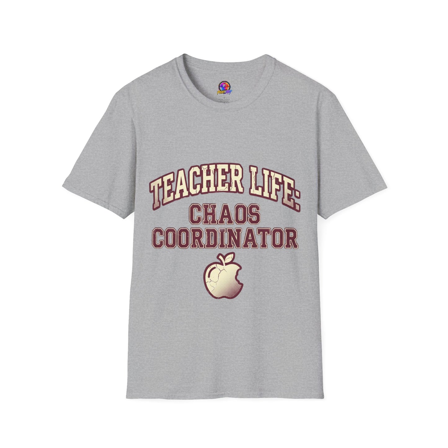 Teacher Life Chaos Coordinator Unisex Softstyle T-Shirt