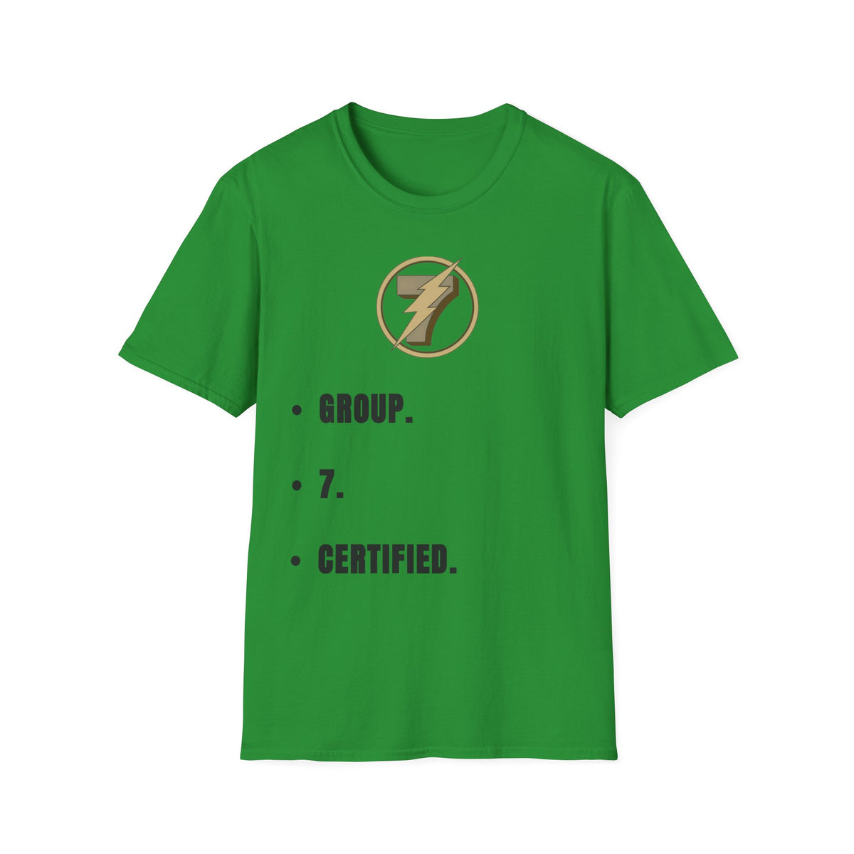 7th Group Certified T-Shirt — Military Unit Emblem Tee - Trending Now - September 2026