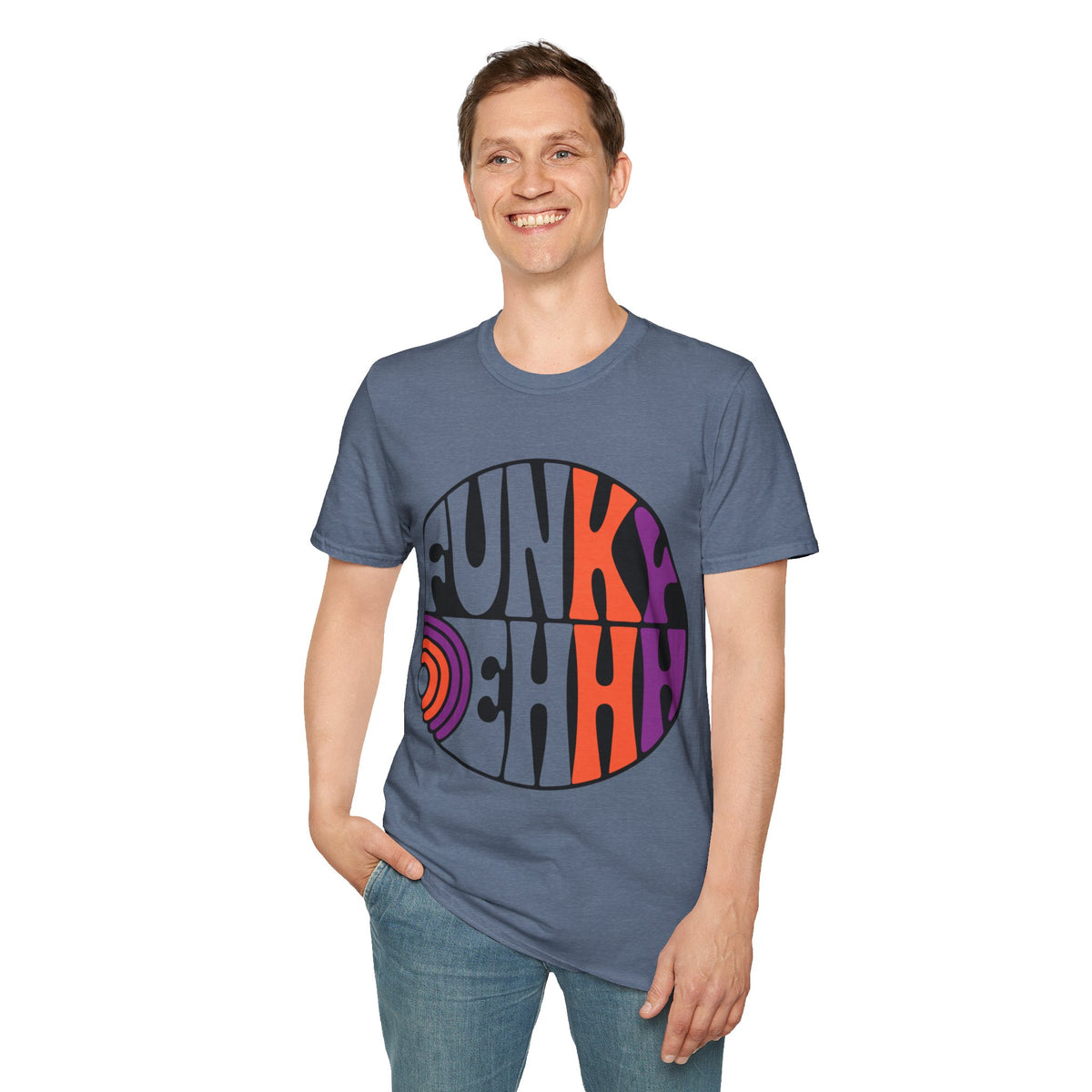 Funk Vibes Graphic T-Shirt — Retro 70s Circle Design - Trending Now - August 2026