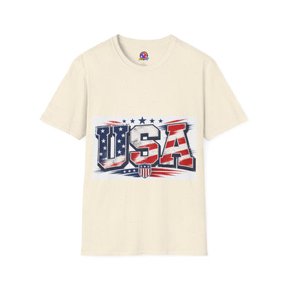 USA Flag Graphic T-Shirt — Patriotic American Pride Tee