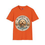 Dog Mom T-Shirt — "My Favorite Child" Cute Goldendoodle Graphic Tee