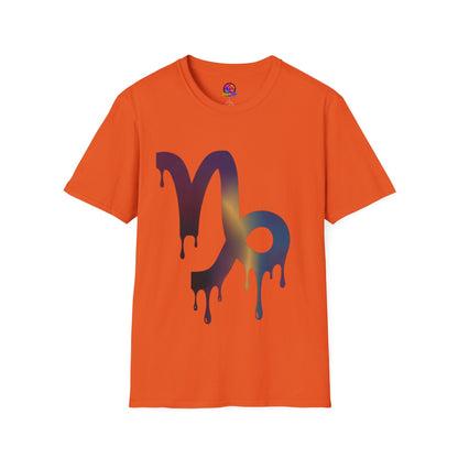 Dripping Gradient Capricorn T-Shirt