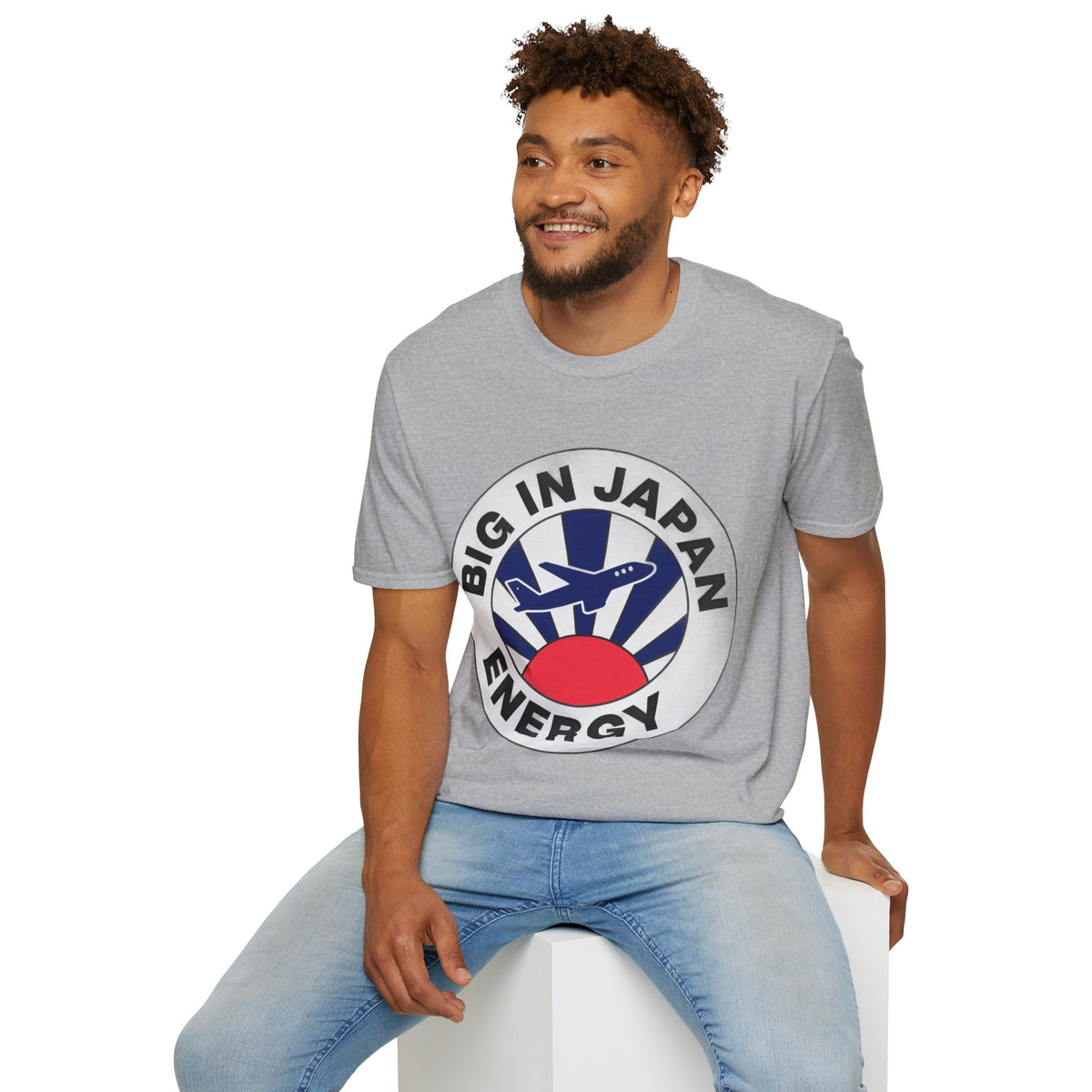 T‑Shirt — "Big in Japan Energy" Retro Airplane Graphic Tee - Trending Now - August 2026