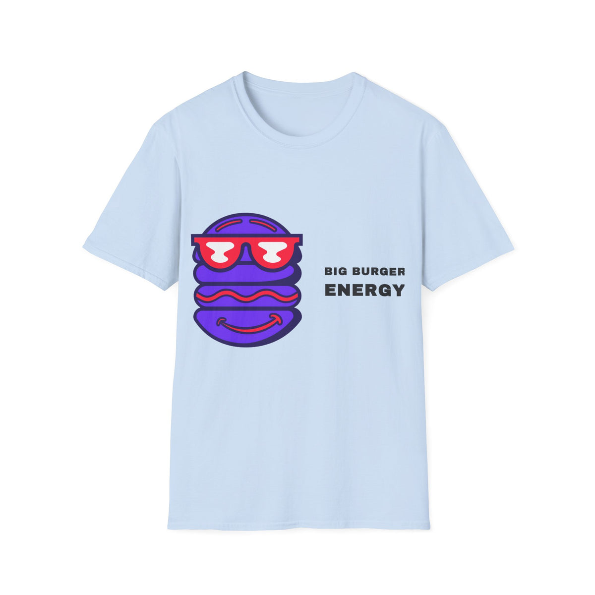Big Bubbly Energy T-Shirt — Fun Sunglasses Emoji Graphic Tee - Trending Now - September 2026