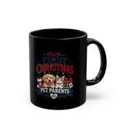 Christmas  First Christmas Pet Parents Mug — Holiday Dog & Cat Coffee Cup