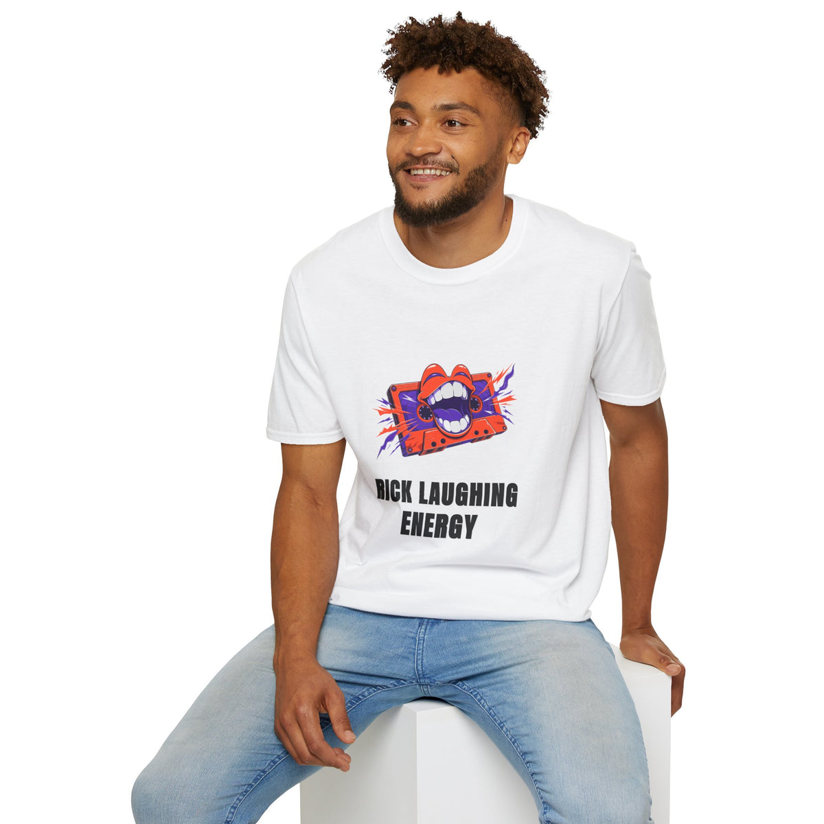 Laughing Energy T‑Shirt — Bold Graphic Mouth Design - Trending Now - August 2026
