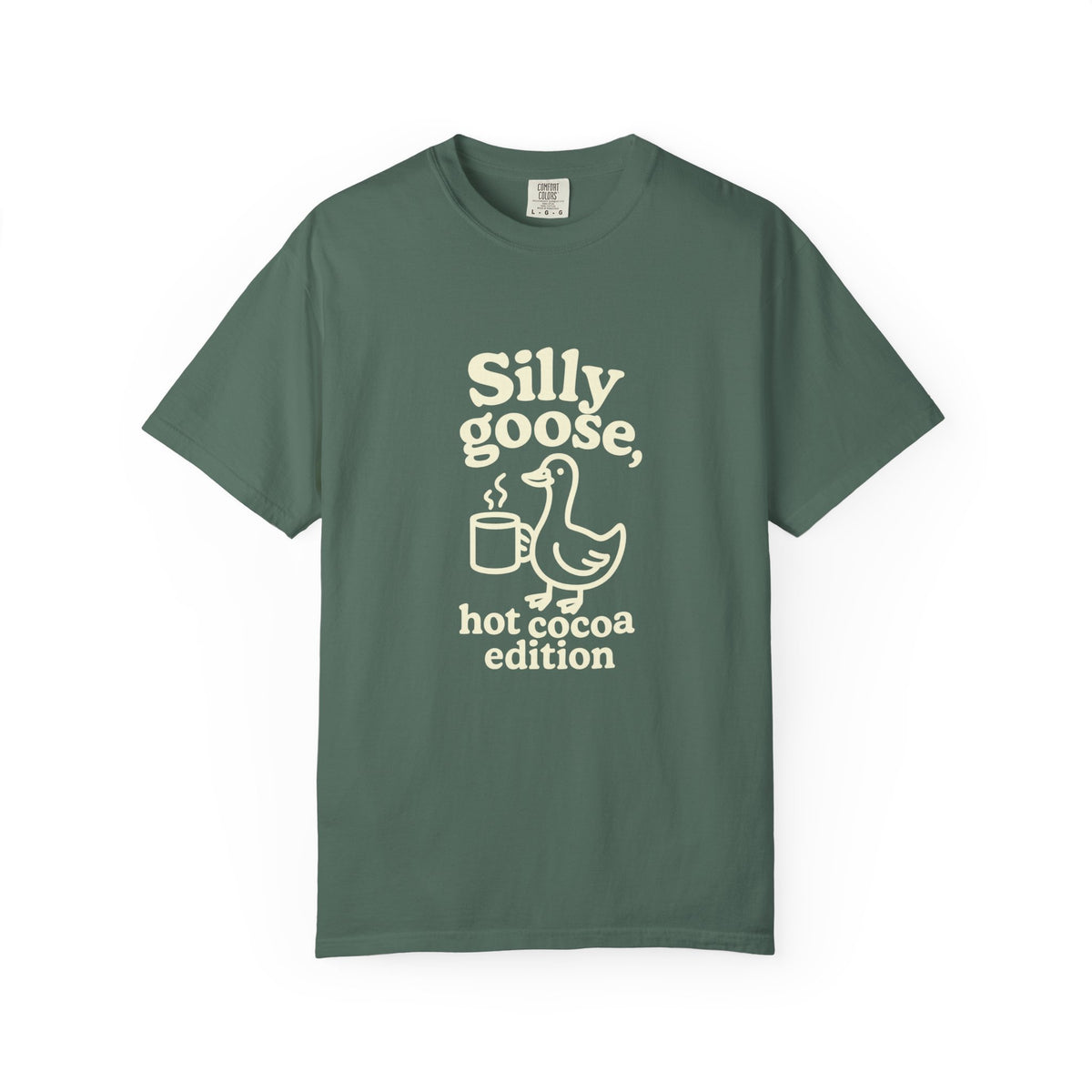 Silly Goose Hot Cocoa T-Shirt — Cute Winter Graphic Tee - Trending Now - October 2026