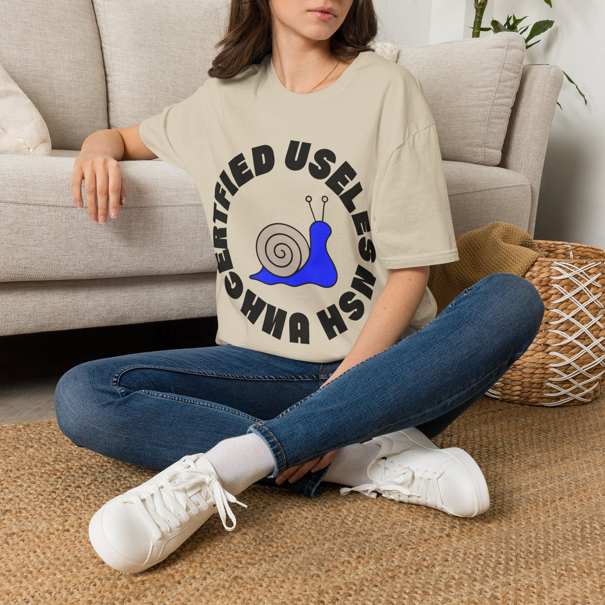 Certified Useless Snail T-Shirt — Funny Cute Graphic Tee for Sarcastic Gifts - Trending Now - August 2026