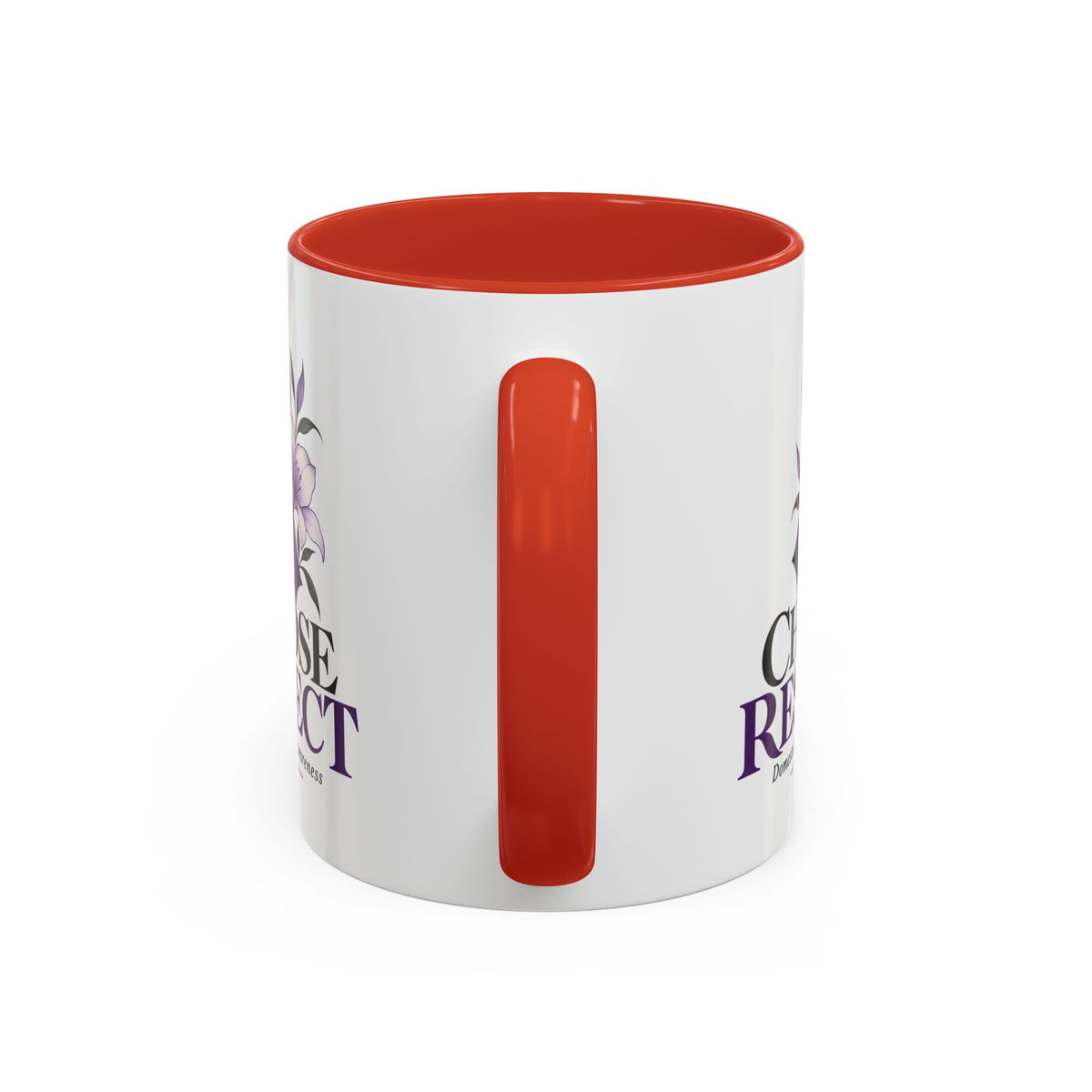 Choose Respect - Domestic Violence Awareness Coffee Mug (Accent, 11/15oz)