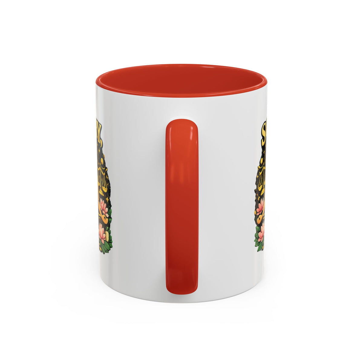 Libra Zodiac Accent Coffee Mug