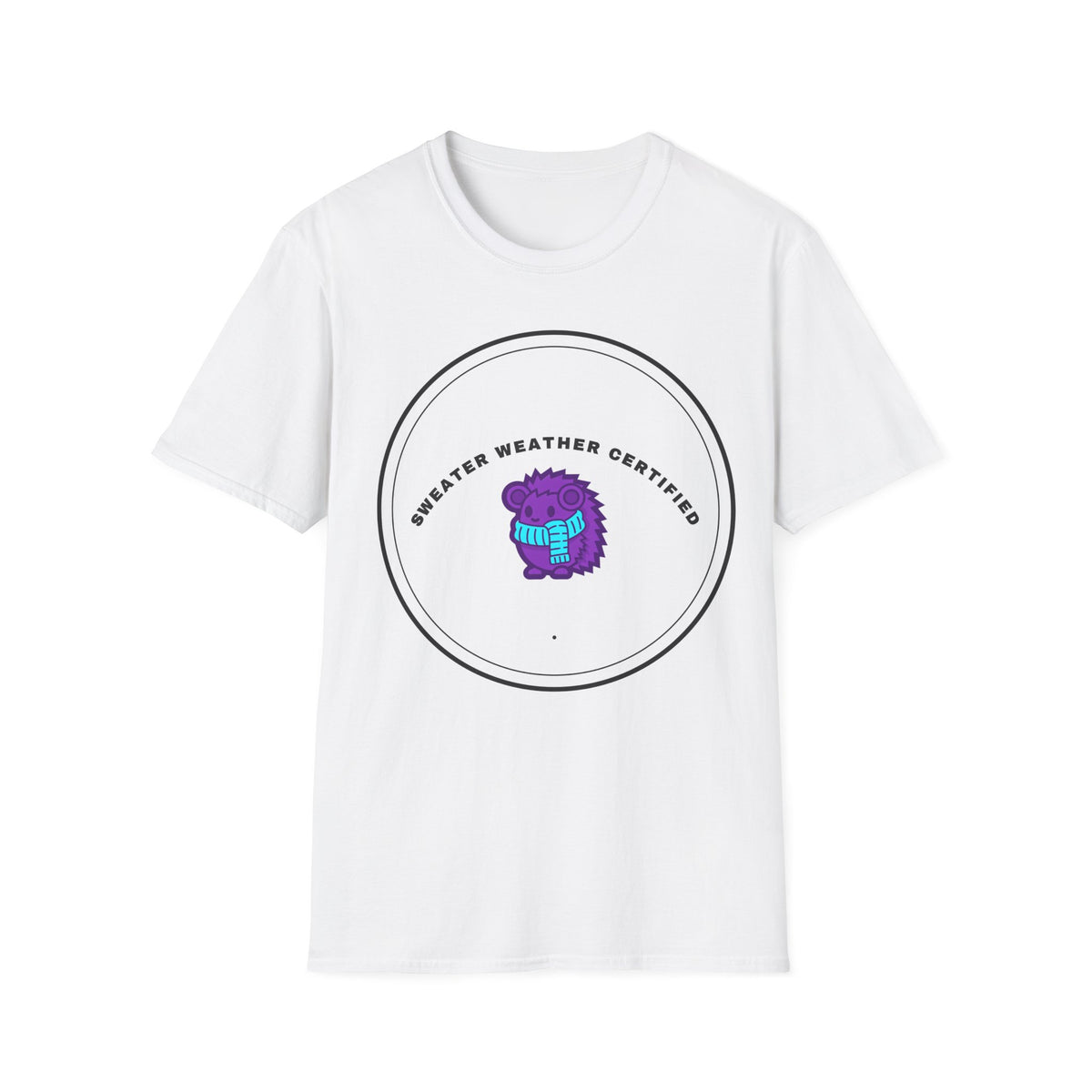 “Water Weather Certified” Graphic T-Shirt — Cute Purple Monster Badge Tee - Trending Now - September 2026