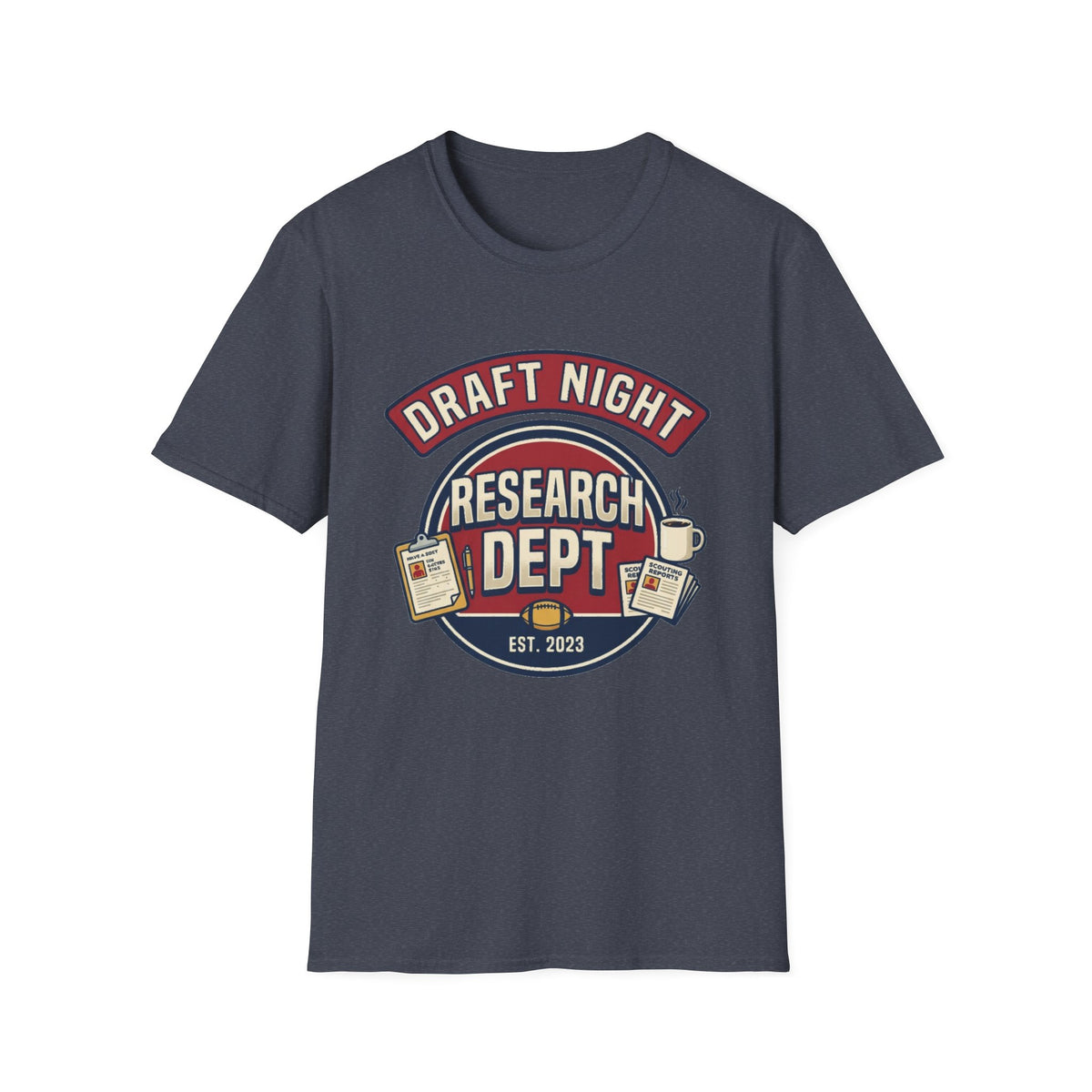 Draft Night Research Dept. T-Shirt – Sports Draft Party Tee - Trending Now - August 2026