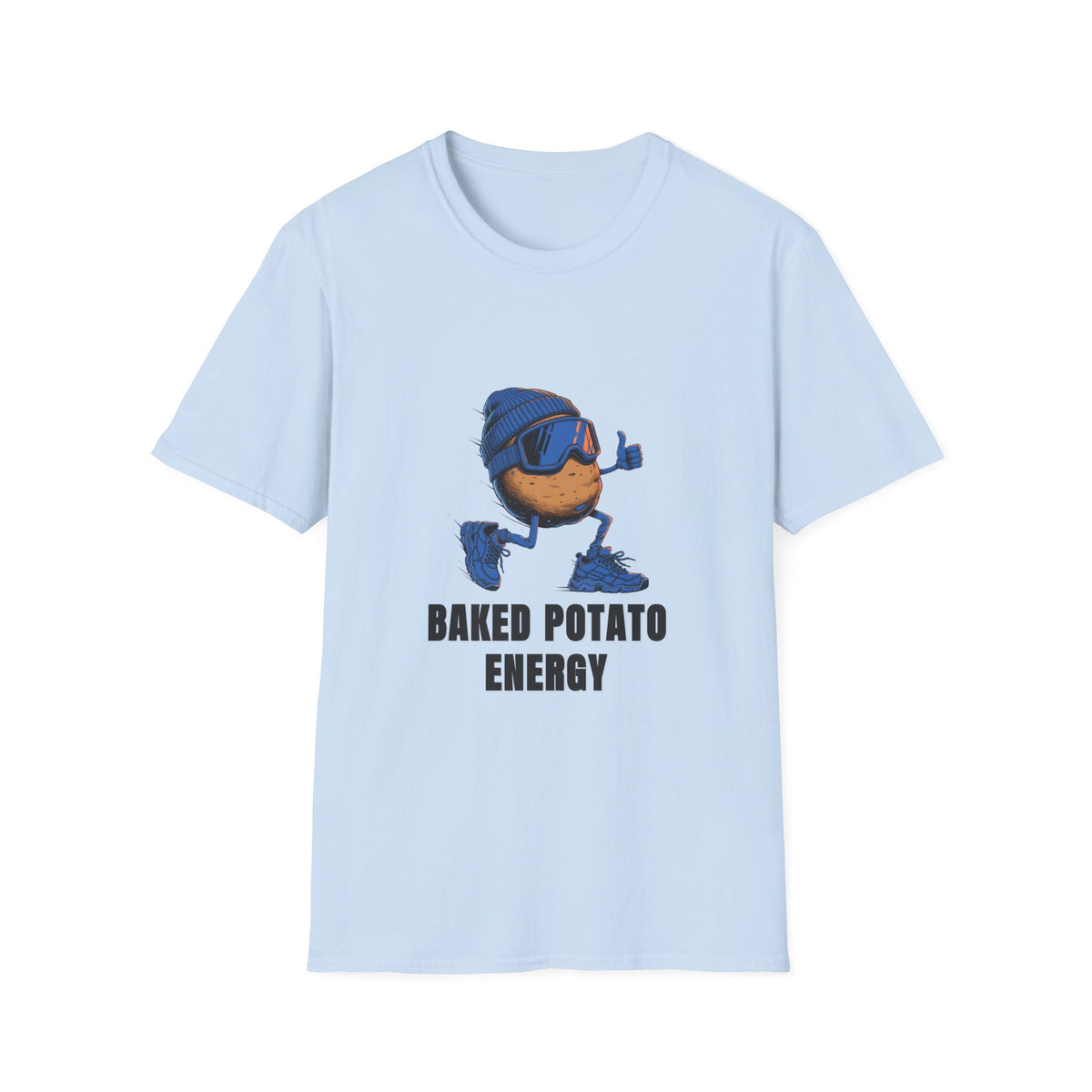 Baked Potato Energy T-Shirt — Cute Thumbs-Up Potato Graphic Tee - Trending Now - August 2026