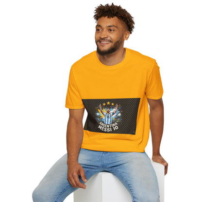 Argentina Messi  Soccer T‑Shirt — Argentina Messi 10 Fan Tee