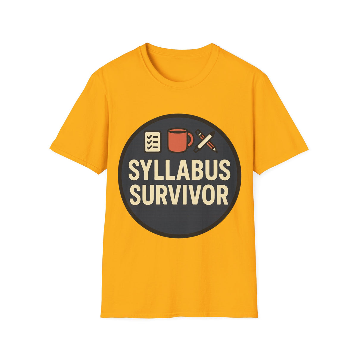 Syllabus Survivor T-Shirt — Funny Teacher/Student Back-to-School Tee - Trending Now - August 2026