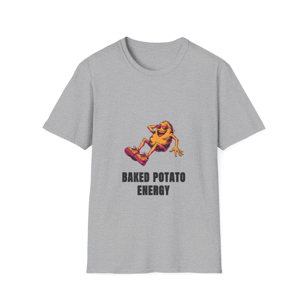 Baked Potato Energy T-Shirt — Funny Potato Graphic Tee - Trending Now - August 2026