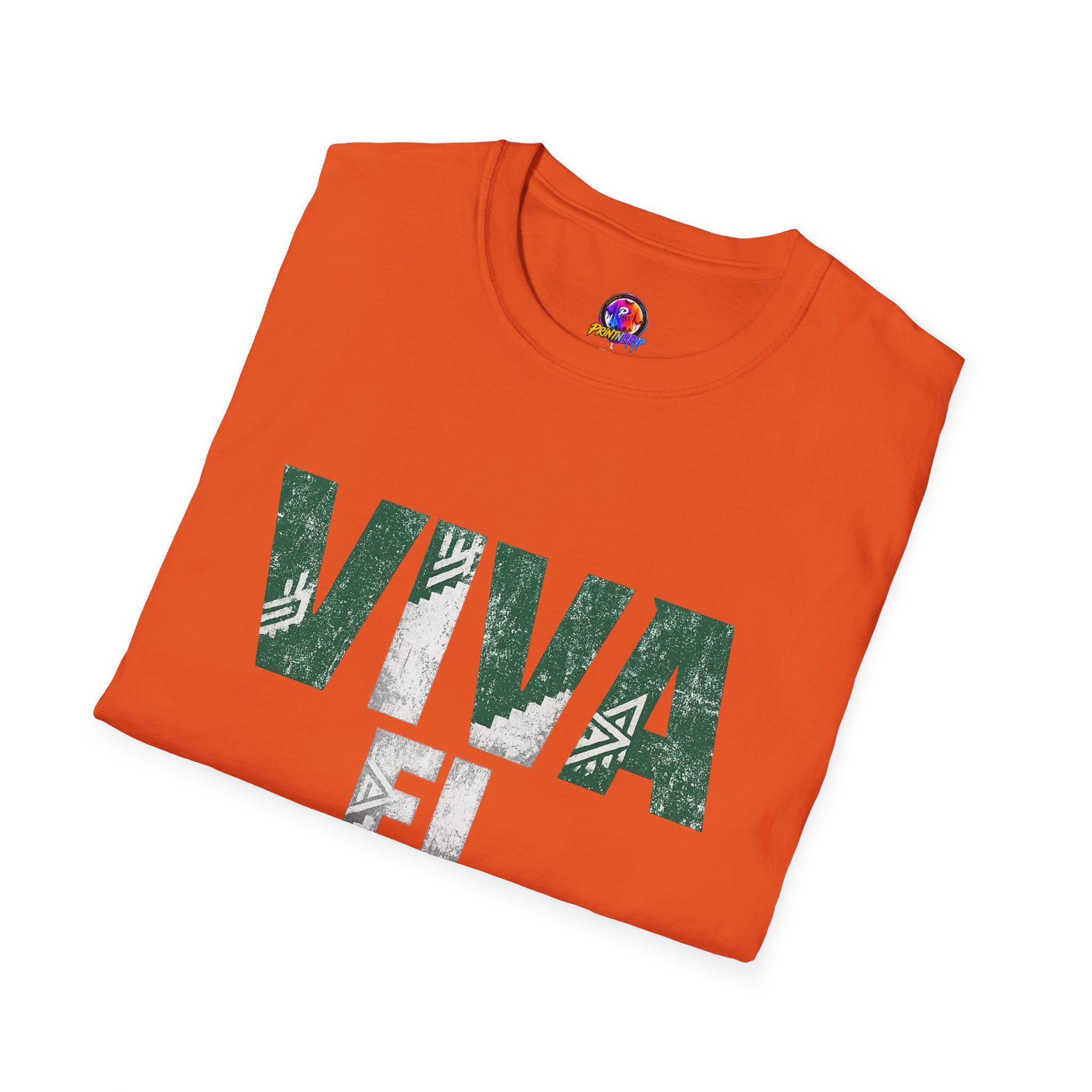 Mexico T-Shirt — "Viva El Fútbol" Mexican Soccer Graphic Tee