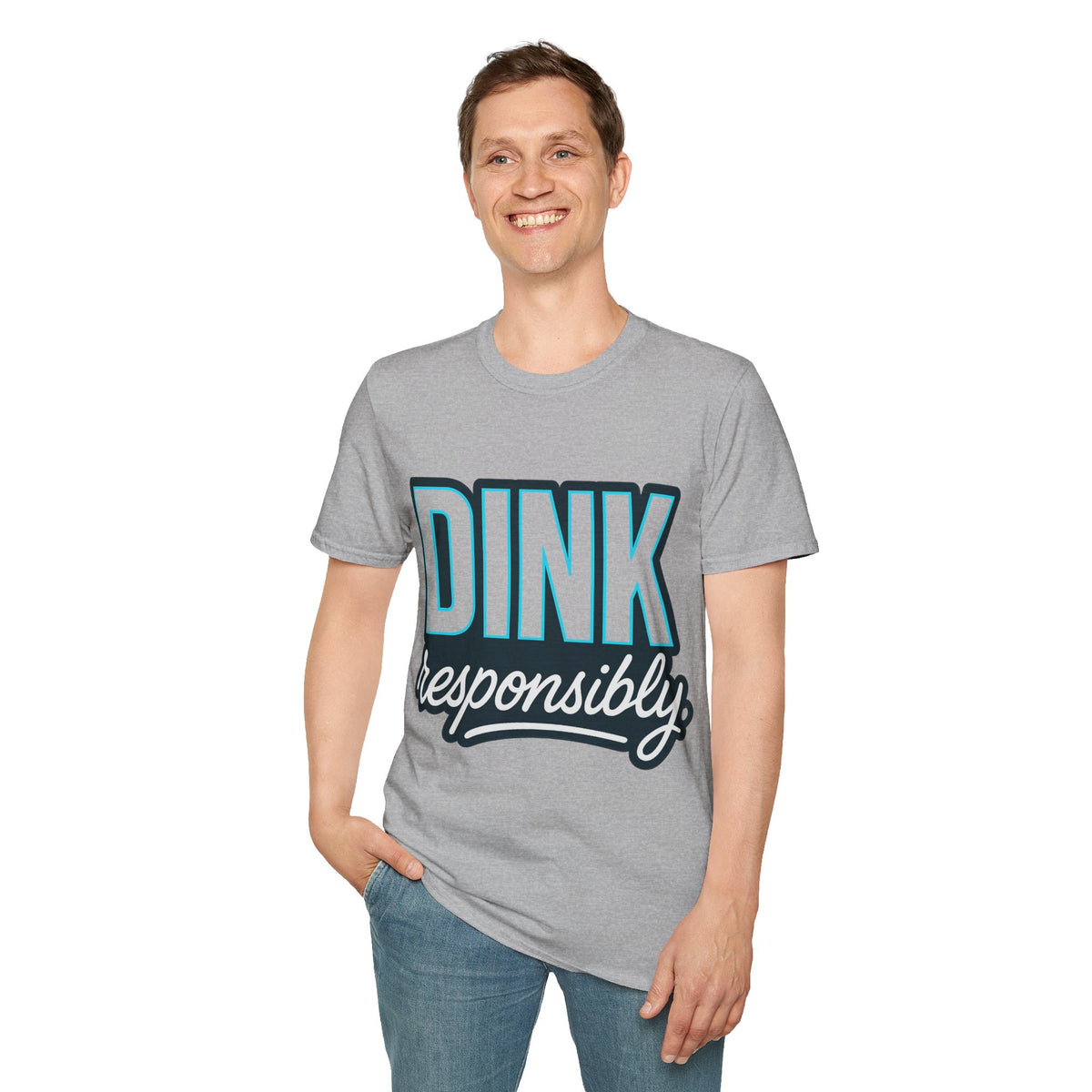 Dink Responsibly T-Shirt — Casual Pickleball Tee for Players & Fans - Trending Now - September 2026