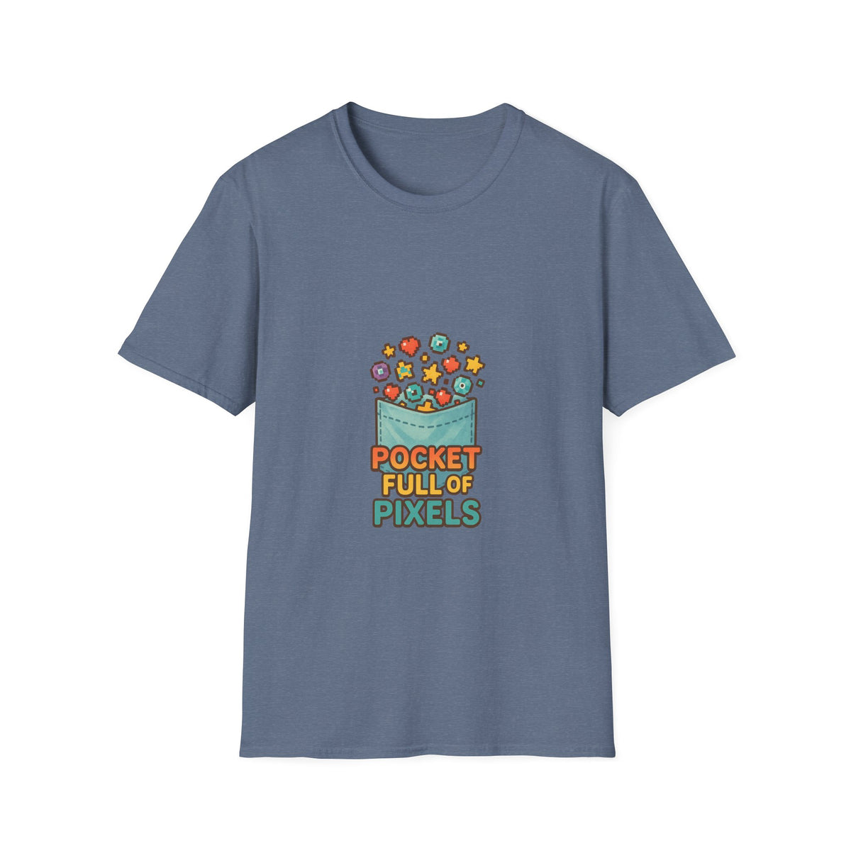 Pixel Pocket T-Shirt — "Pocket Full of Pixels" Retro Gamer Tee - Trending Now - October 2026