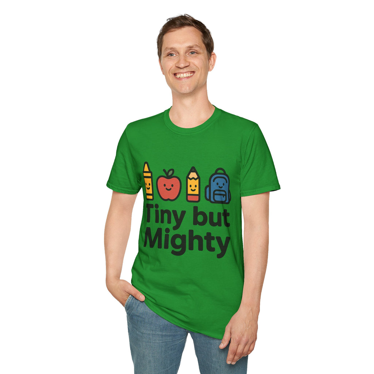 Cute School Supplies Graphic T‑Shirt — Pencil Apple Crayon Backpack Design - Trending Now - August 2026