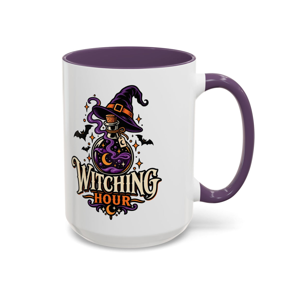 Witching Hour Coffee Mug — Halloween Witch Potion Accent Mug (11/15oz)