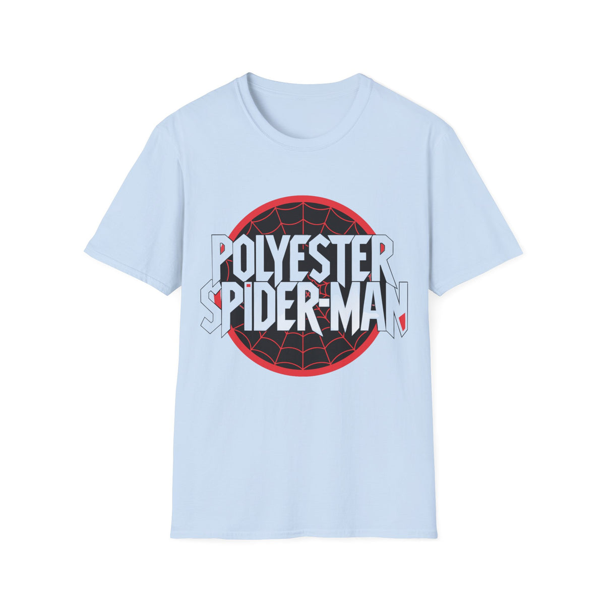 Polyester Spider-Man T-Shirt — Retro Web Logo Graphic Tee - Trending Now - August 2026