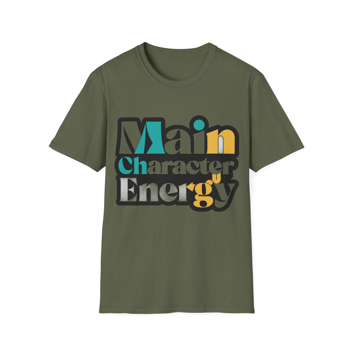 Main Character Energy T-Shirt — Retro Bold Graphic Tee - Trending Now - August 2026