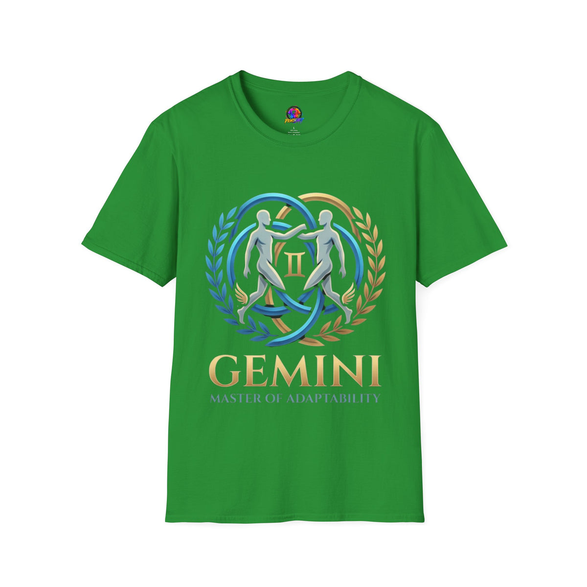 Gemini Zodiac T-Shirt — 'Gemini: Master of Adaptation' Astrological Graphic Tee