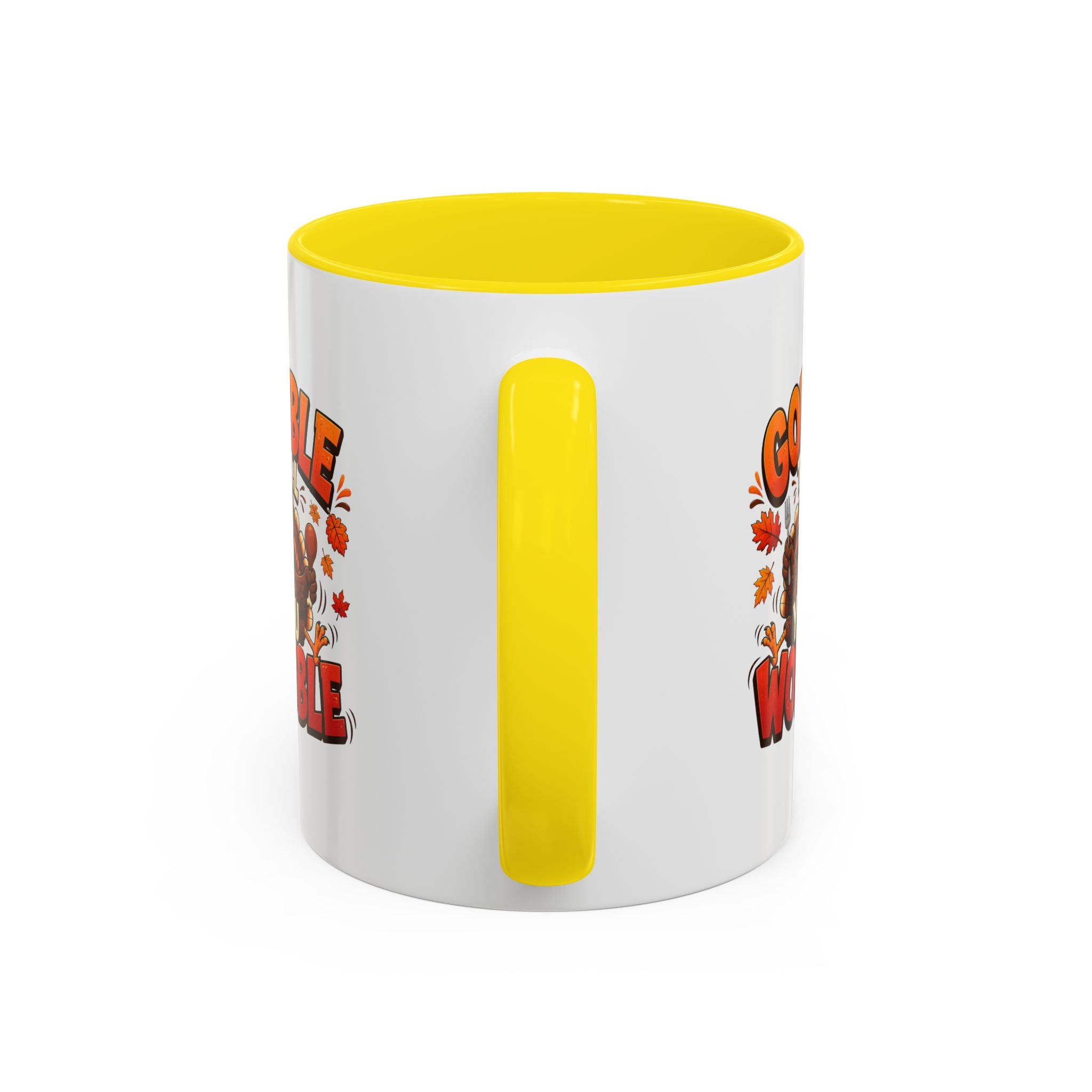 Thanksgiving Mug Gobble ’Til You Wobble Thanksgiving Coffee Mug