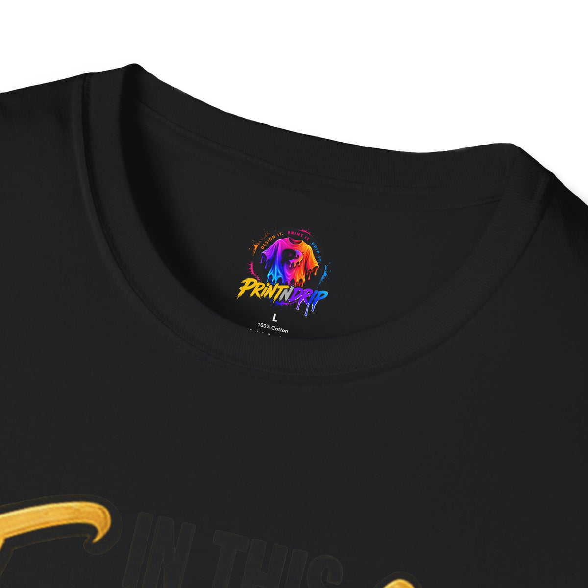 Childhood Cancer Awareness T-Shirt — "In This Family No One Fights Alone"