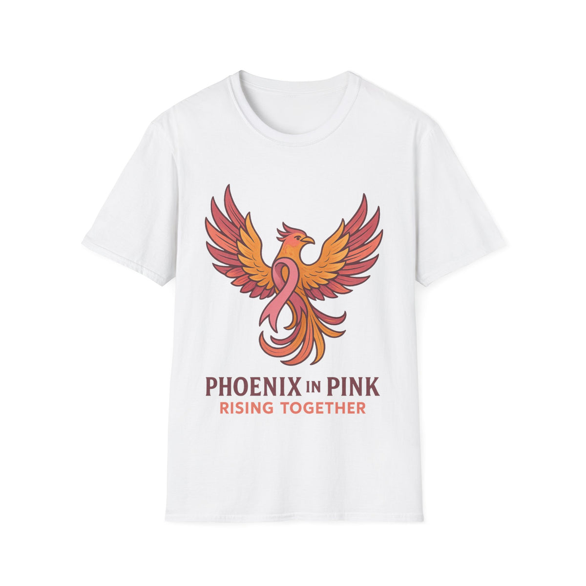 Phoenix In Pink Rise Together Graphic Tee, Inspirational Breast Cancer Awareness T-Shirt - Trending Now - September 2026