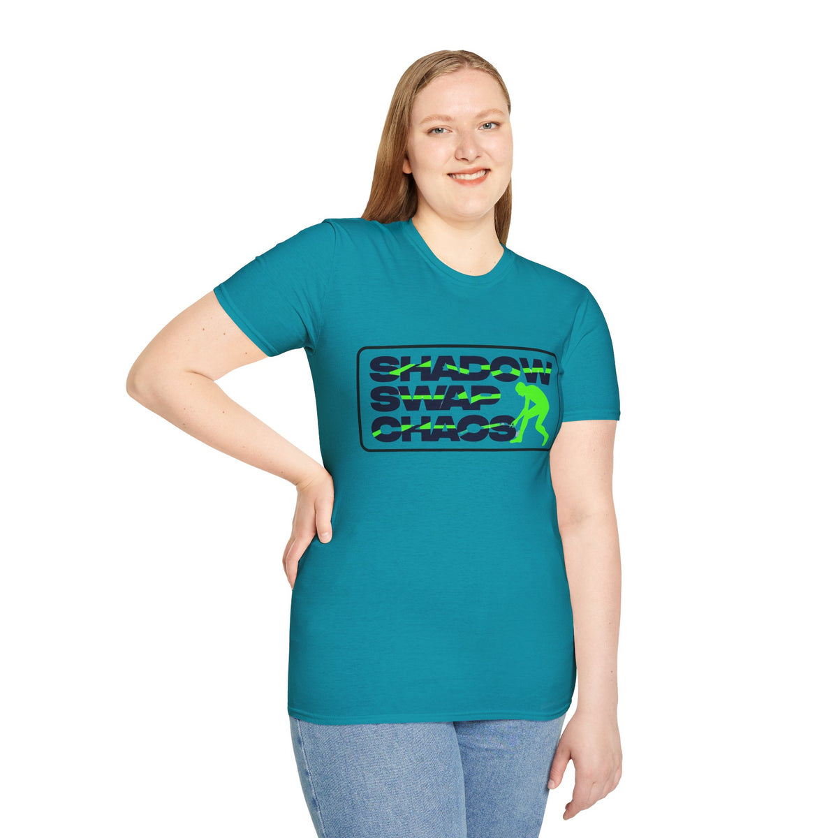 Shadow Swap Chaos T‑Shirt — Retro Neon Graphic Tee - Trending Now - August 2026