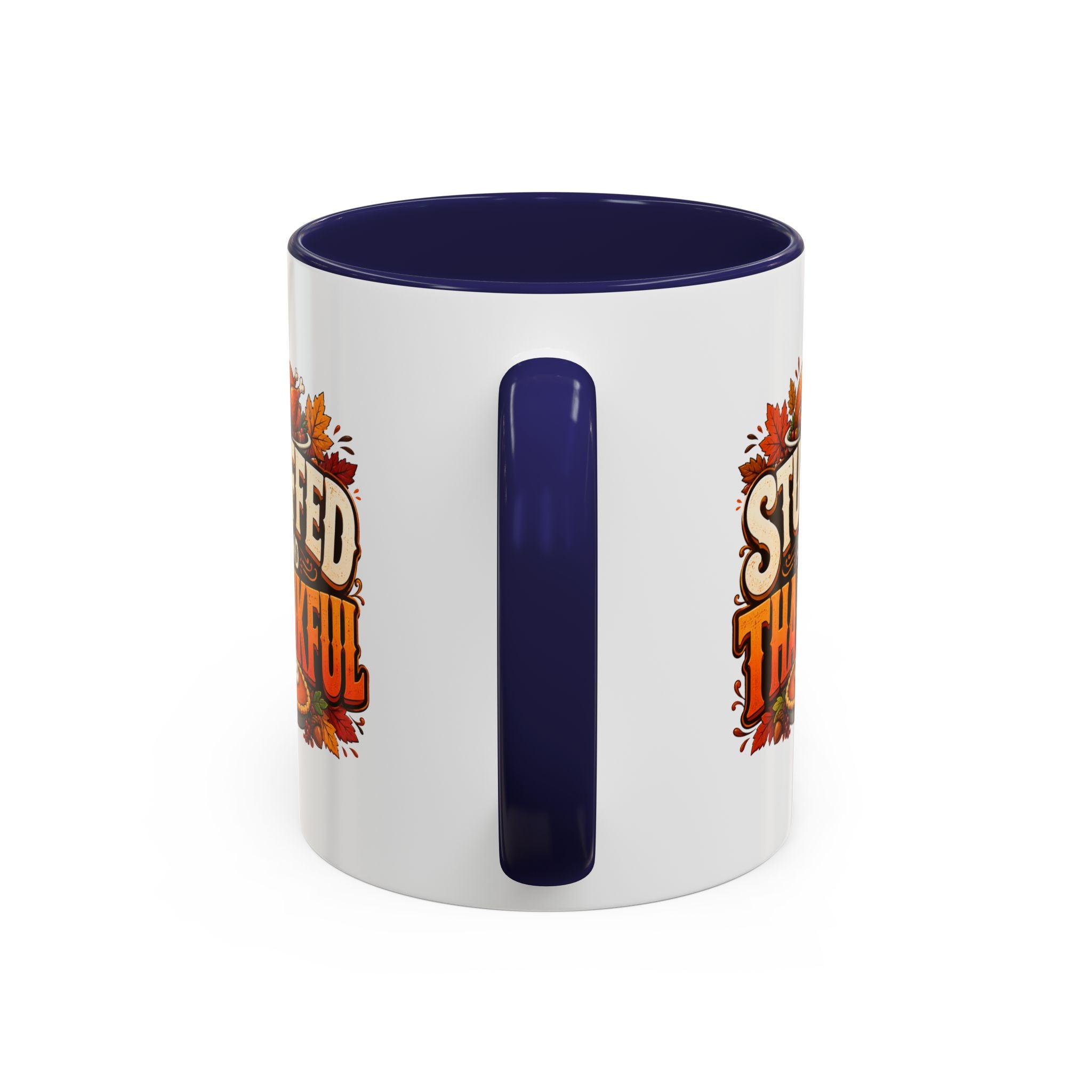 Thanksgiving Mug Stuffed and Thankful Thanksgiving Coffee Mug