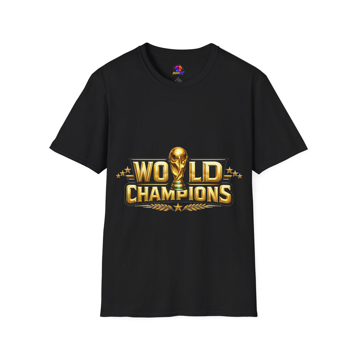 World Champions T-Shirt — Gold Trophy Sports Tee