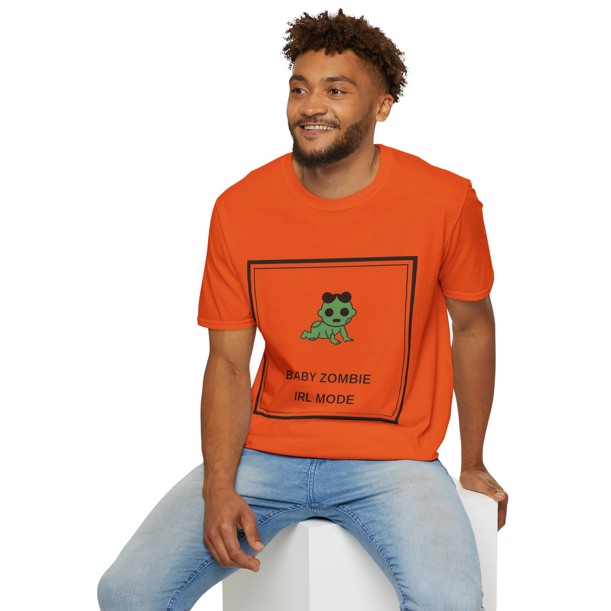 Baby Zombie T-Shirt — Cute Green Cartoon 'Baby Zombie IRL Mode' Graphic Tee - Trending Now - August 2026