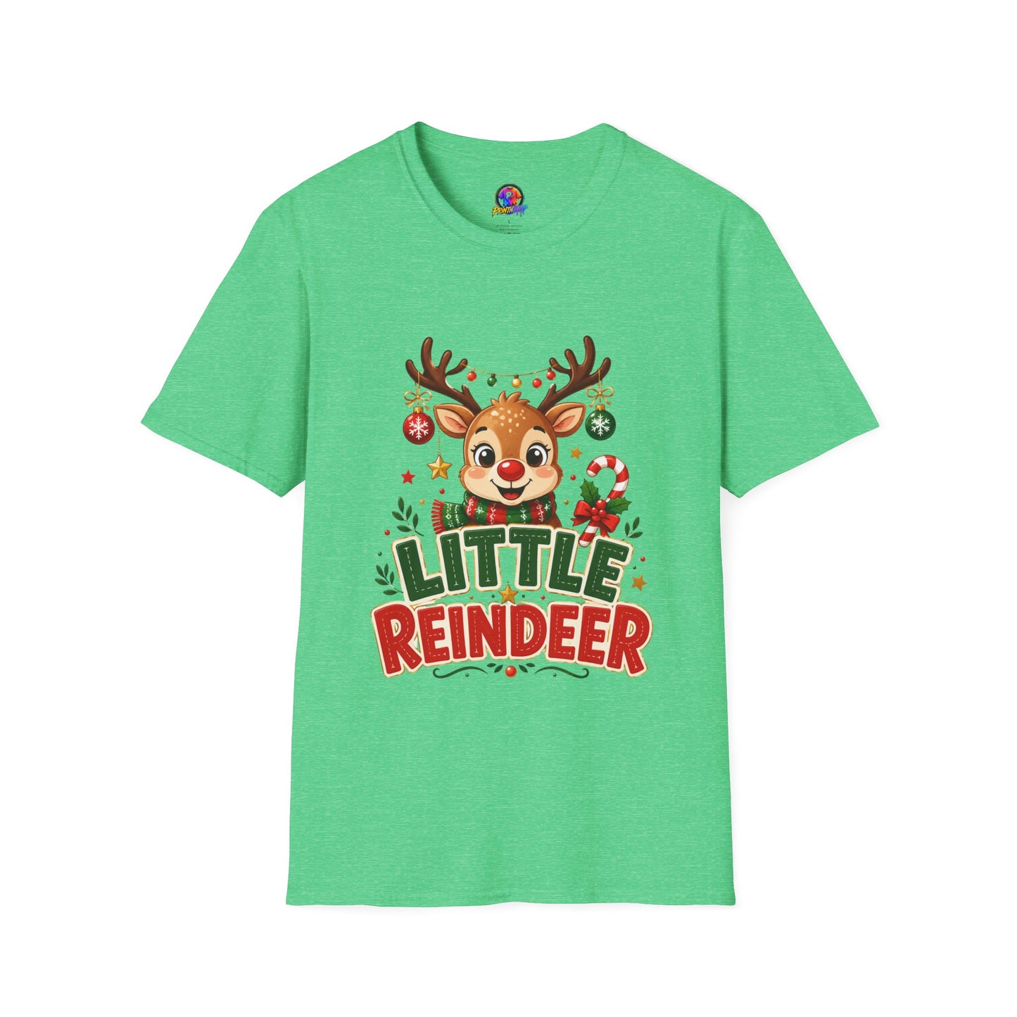 Little Reindeer T-Shirt — Cute Christmas Holiday Kids & Family Shirt