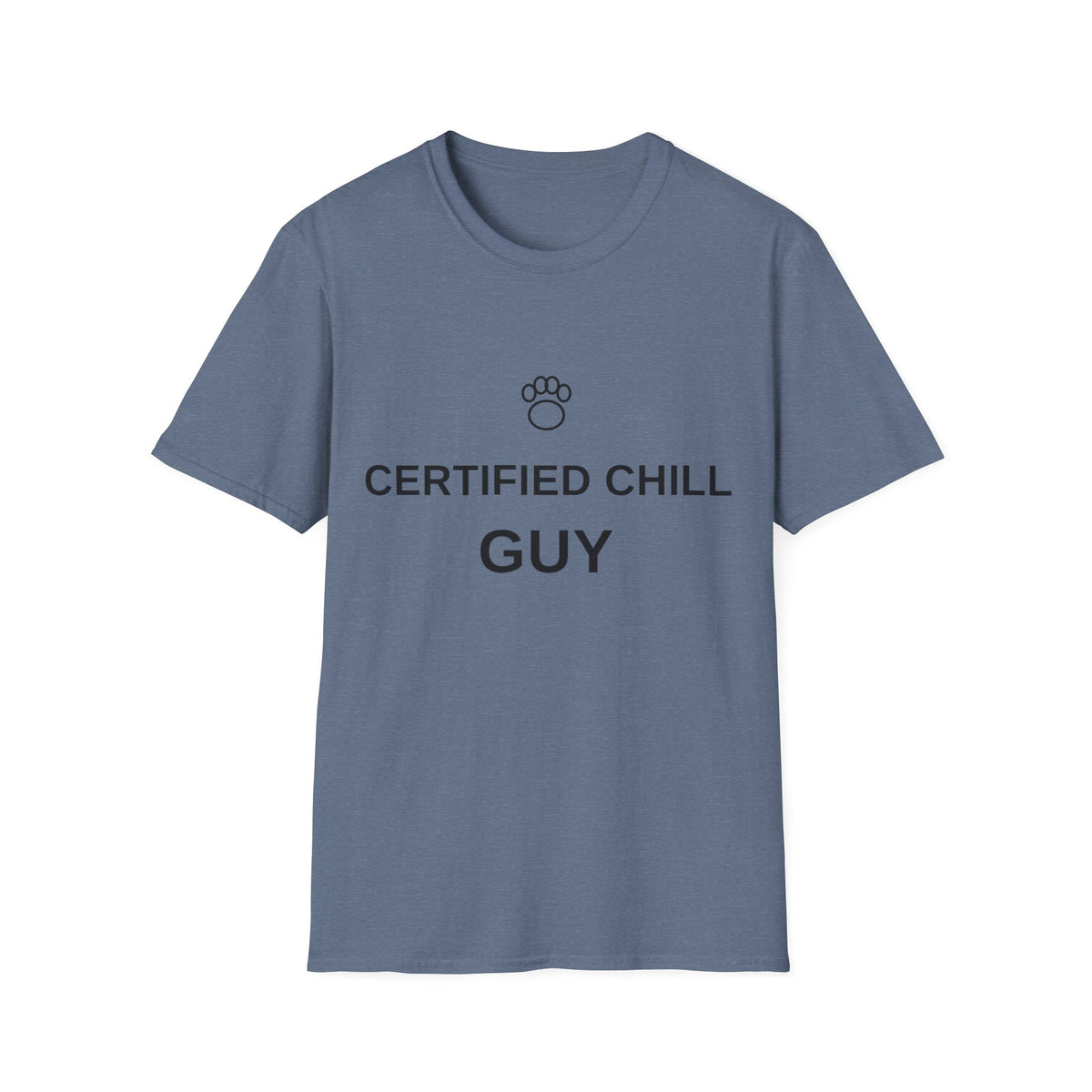 Certified Chill T-Shirt — 'Certified Chill' Paw Graphic Relaxed Tee - Trending Now - August 2026