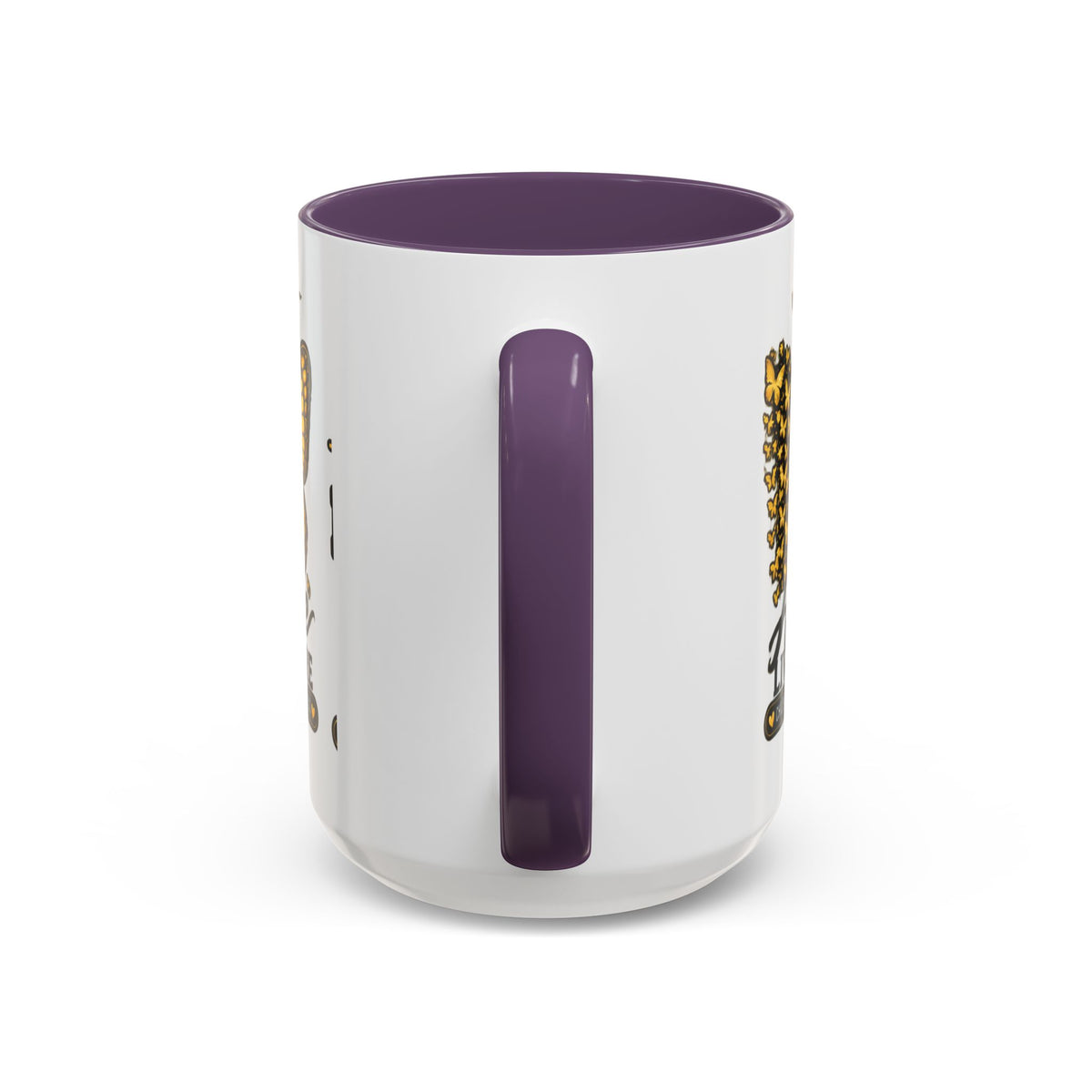 Children’s Cancer Awareness Accent Coffee Mug — "Hope Lives Here" (11/15oz)