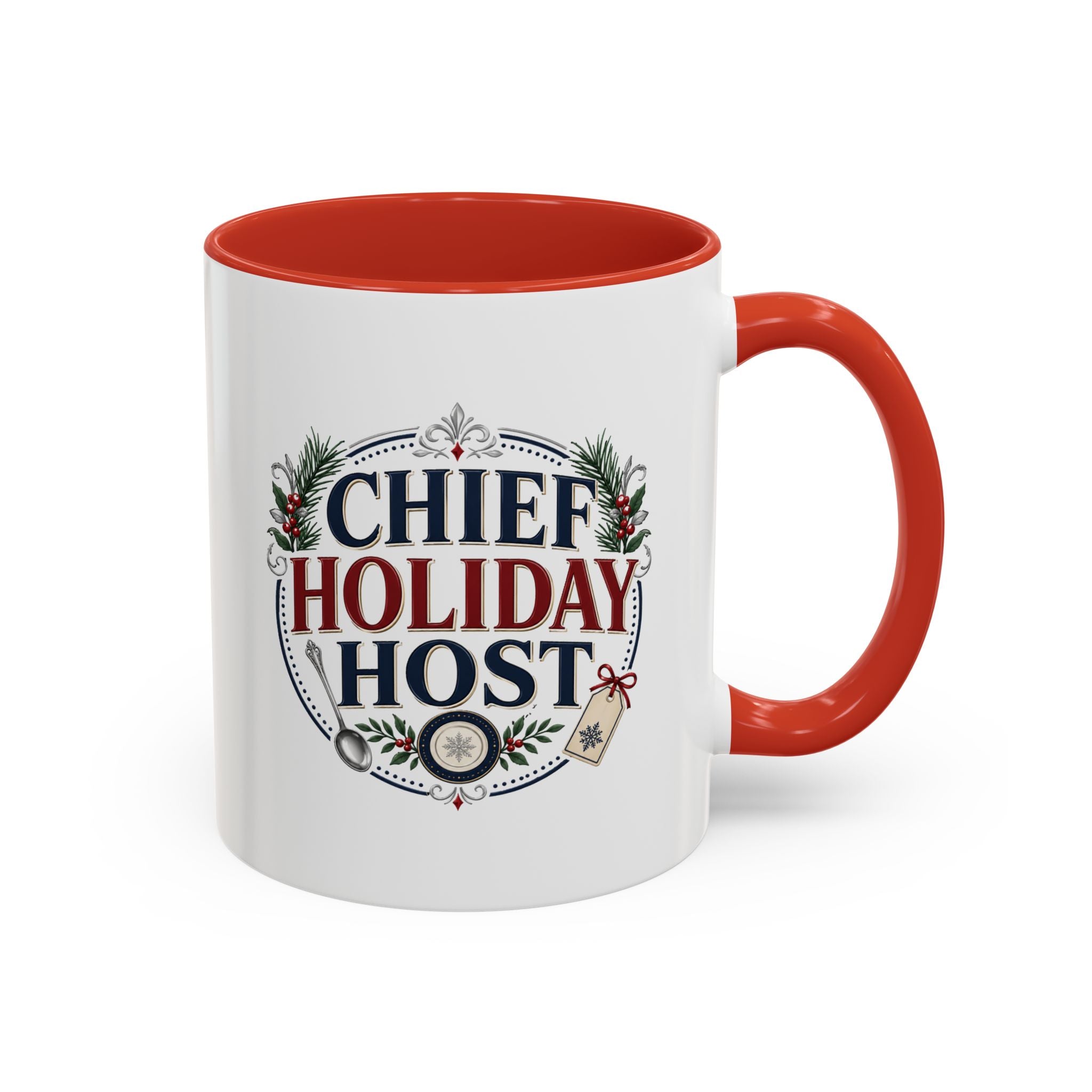 Christmas Chief Holiday Host Coffee Mug — Festive Christmas Morning Gift