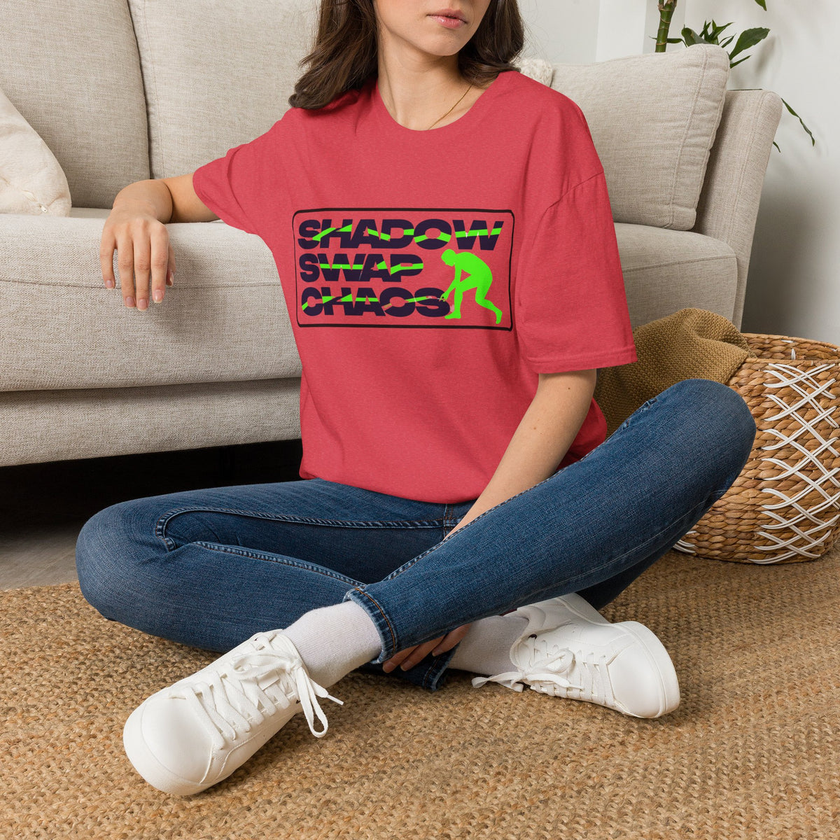 Shadow Swap Chaos T‑Shirt — Retro Neon Graphic Tee - Trending Now - August 2026