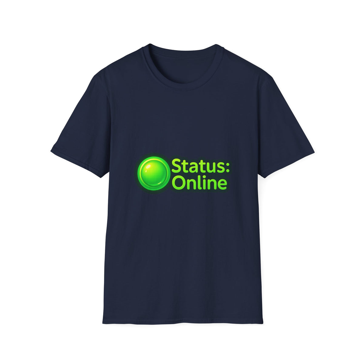 Status Online T-Shirt — Green Online Status Icon Tee - Trending Now - October 2026