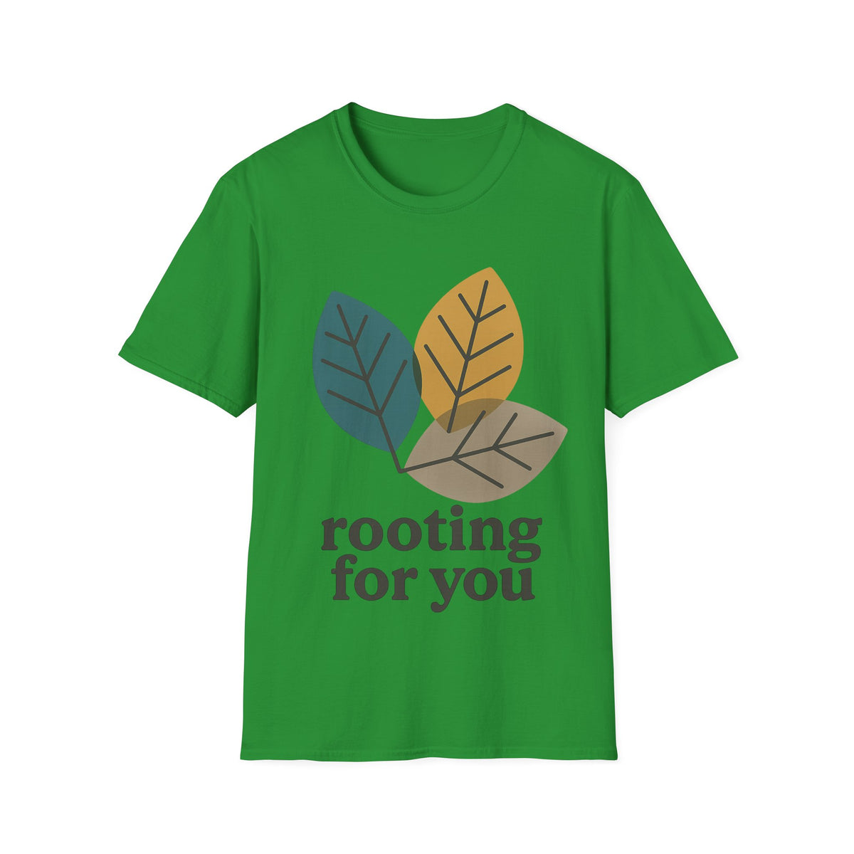 Leaf Trio T-Shirt — 'Rooting for You' Botanical Graphic Tee - Trending Now - September 2026