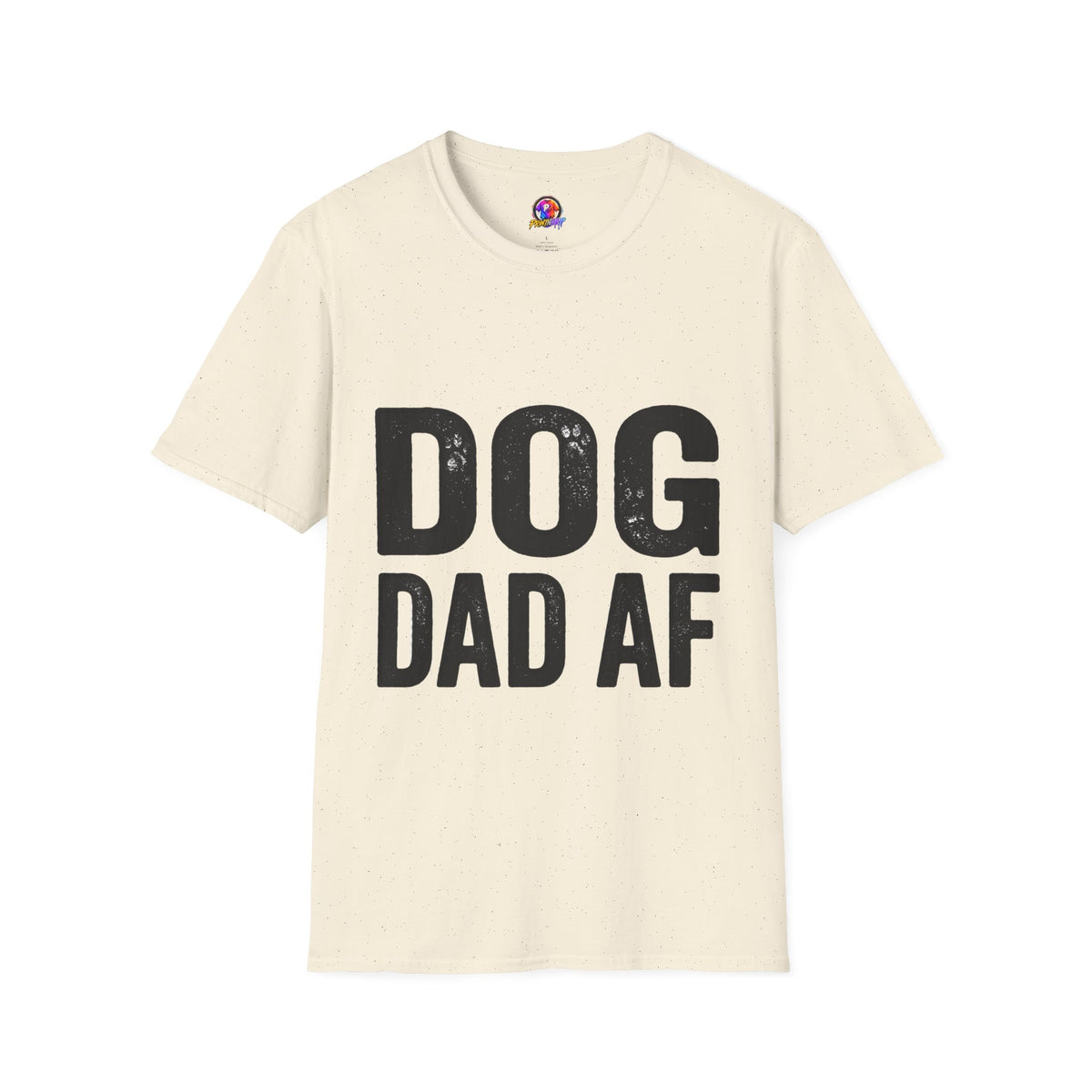 Dog Dad Af Unisex Softstyle T-Shirt