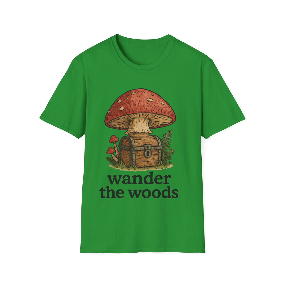 Mushroom Fairy Door T-Shirt — Whimsical Red Toadstool Graphic Tee - Trending Now - September 2026