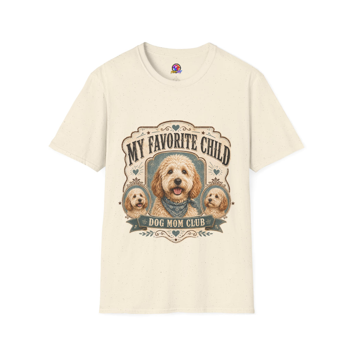 My Favorite Child Dog Mom T-Shirt — Cute Pet Lover Tee