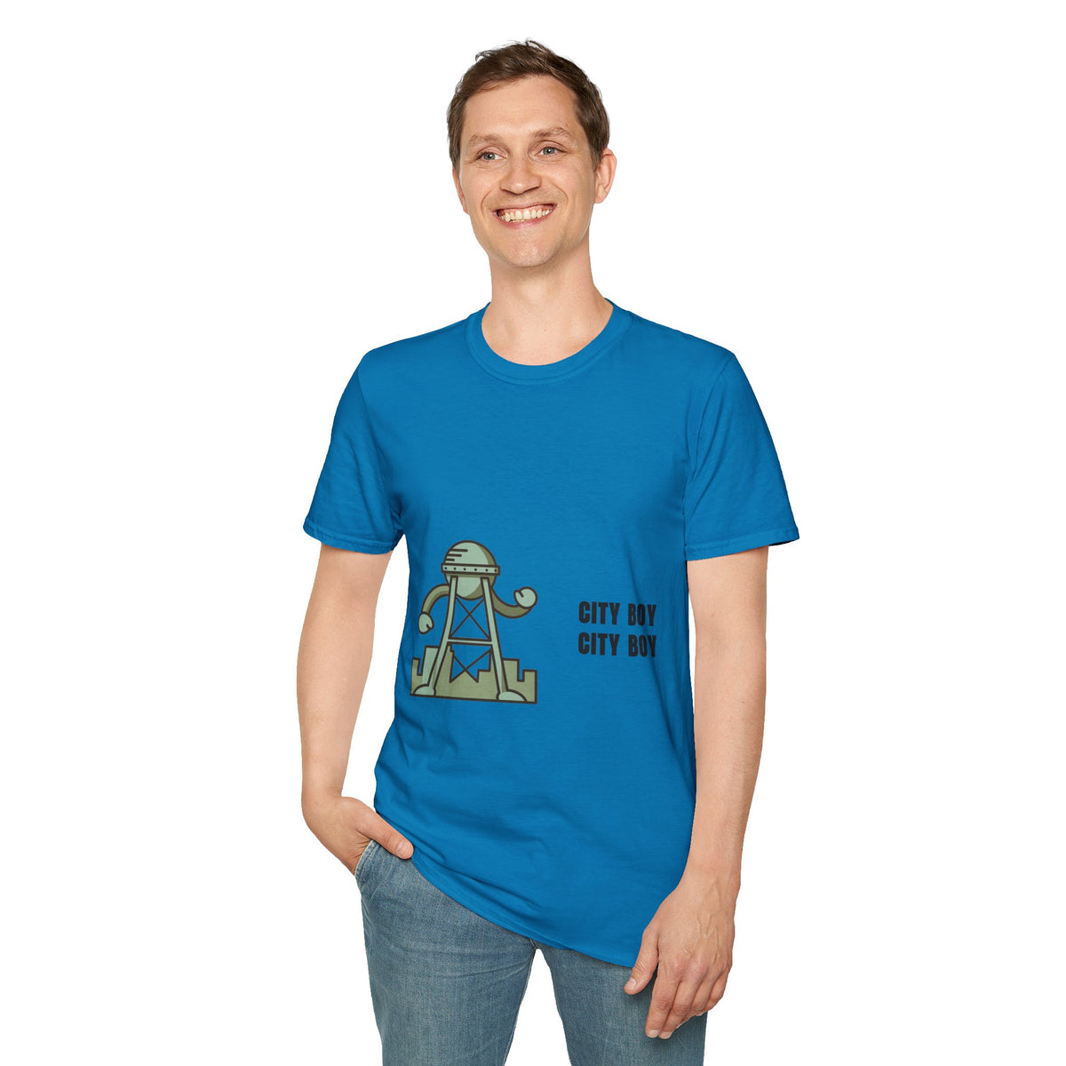 City Boy Lighthouse T-Shirt — Coastal Graphic Tee - Trending Now - September 2026