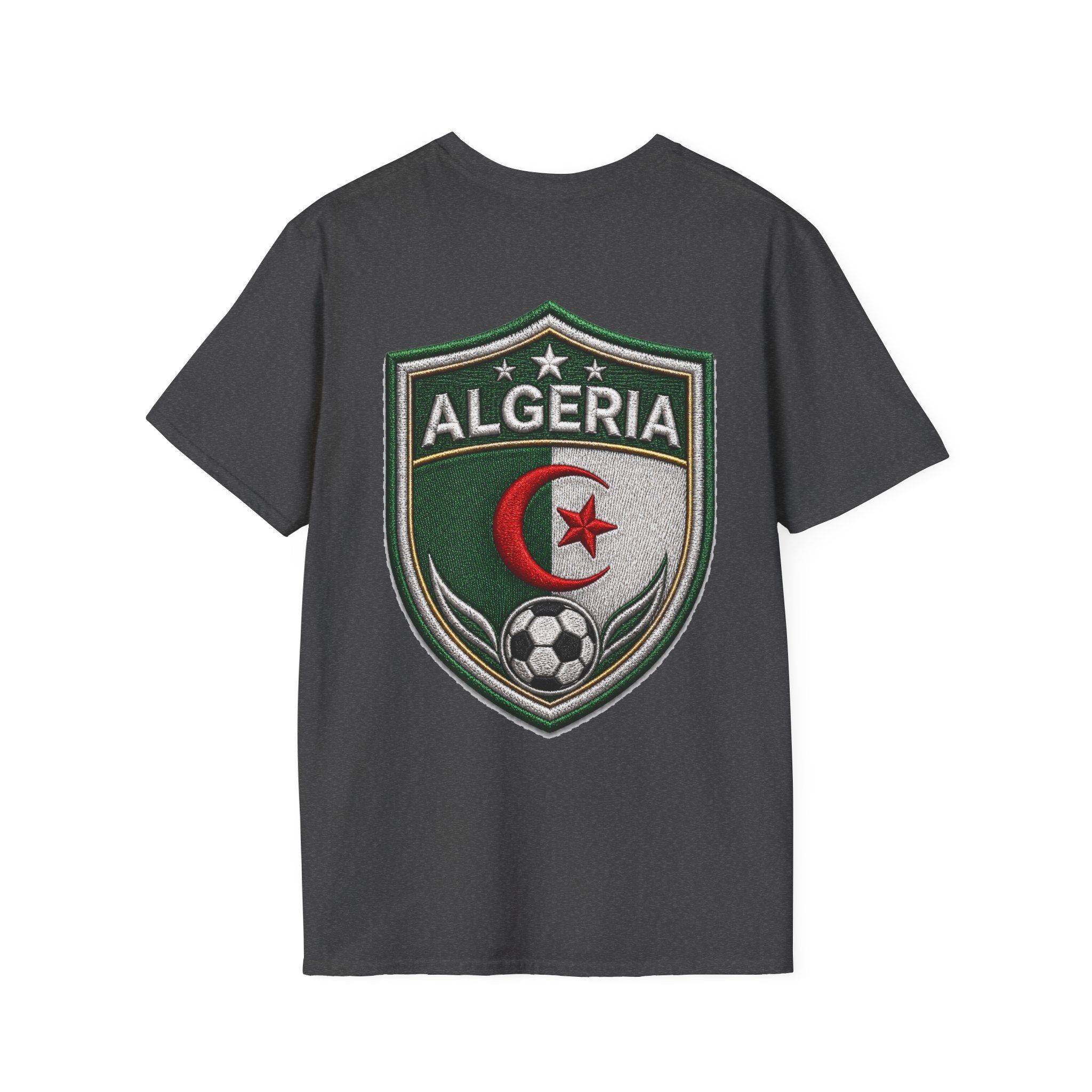 Algeria Football Fan Tee — "Green Desert Fire" Soccer Shirt