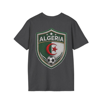 Algeria Football Fan Tee — "Green Desert Fire" Soccer Shirt