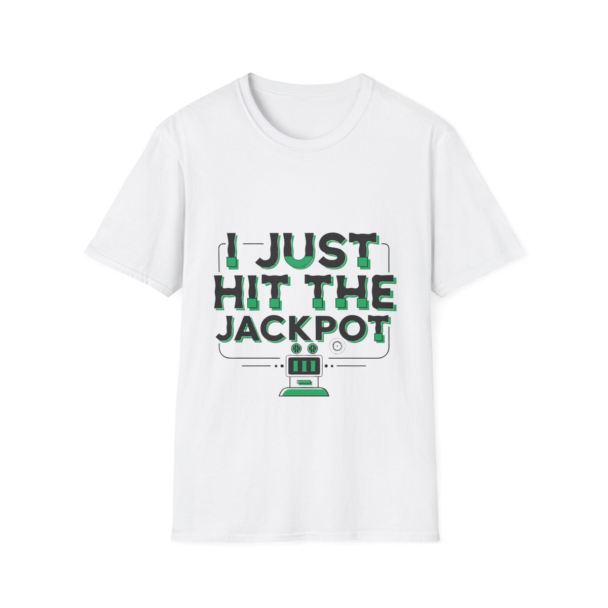 I Just Hit The Jackpot T-Shirt — Funny Casino Slot Machine Tee - Trending Now - September 2026